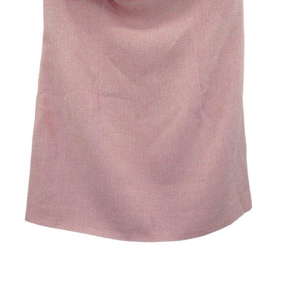 NWT Cider Pink Strapless Bow Mini Dress M Coquette Barbiecore Mean Girls - Picture 7 of 13